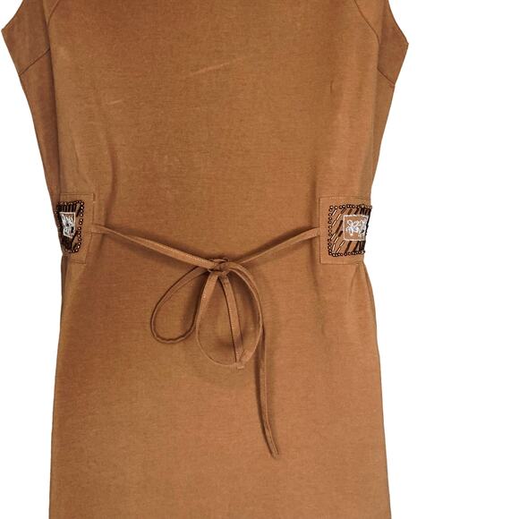 NWT Boston Proper Sleeveless Sequin Embellished Split V-Neck Shift Dress Small - Picture 15 of 16